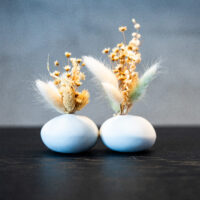 Troostdoos met twee minivaasjes